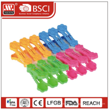 Clips en plastique pour vêtements / petites chevilles de vêtements / vêtements en plastique clips (12 pcs)